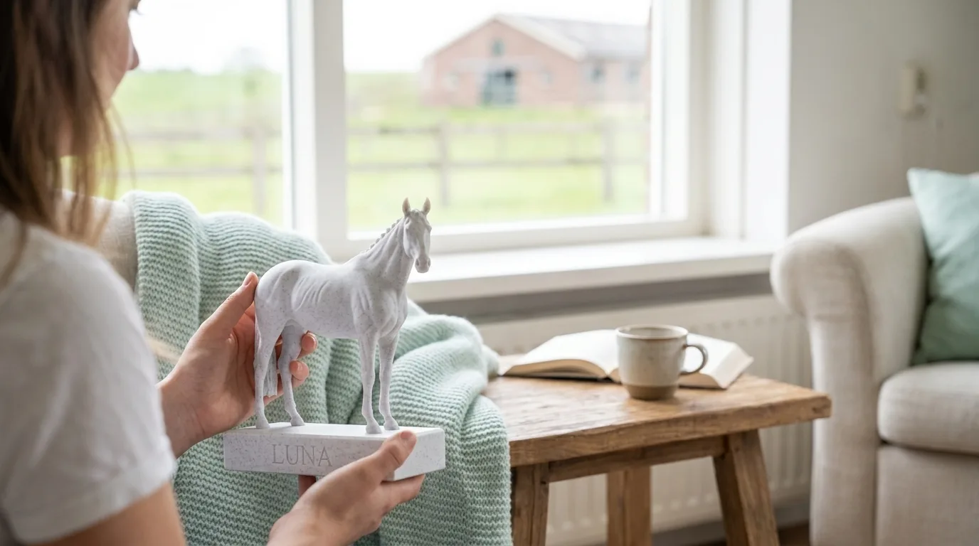 Waarom ruiters hun favoriete paard als beeldje laten vereeuwigen